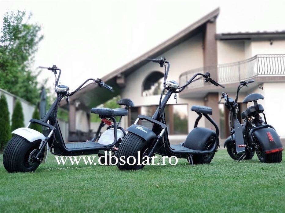 Scuter ELECTRIC Trotineta 12Ah 40Km Autonomie Scooter Suspensii Nou‼️