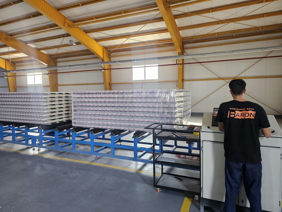 Sendvich panel/ Сэндвич-Панели / Samarkand
PUR-PIR
Негорючий Г1/ В1