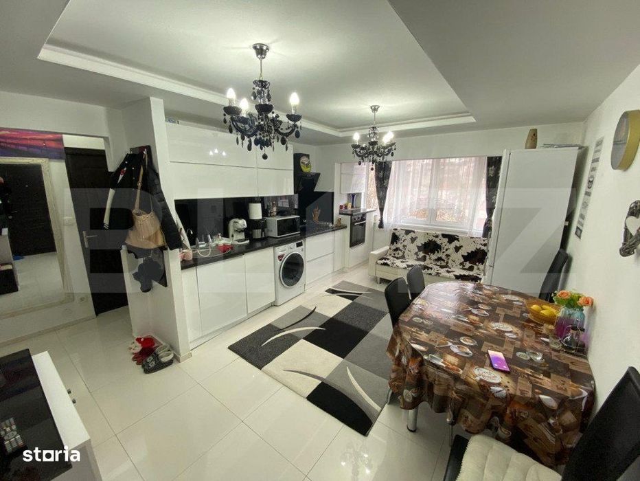 Apartament 3 camere, 55mp, parcare, mobilat si utilat, Baciu, zona pri — fotografia 1