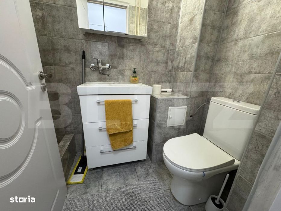 Garsoniera de inchiriat, AC, 30 mp, zona Ultracentral