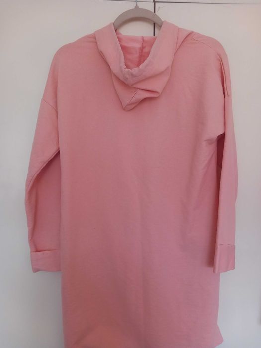 Спортна туника в прасковен цвят