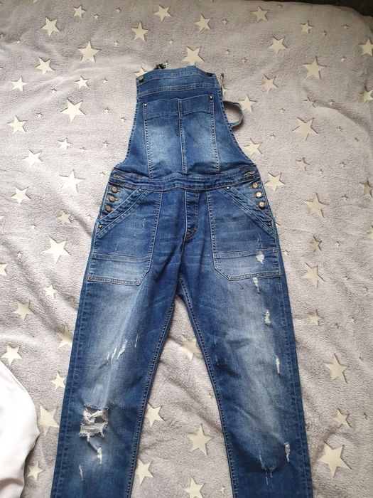 Джинсовый комбез
