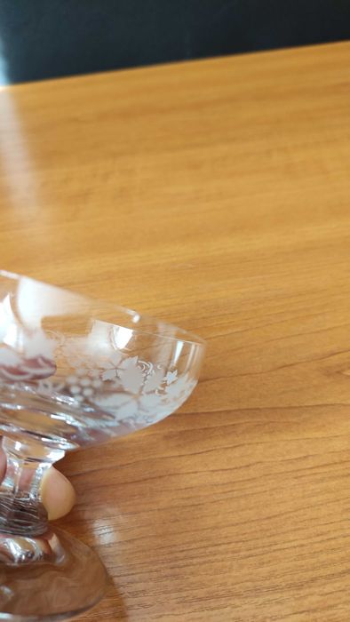 Комплект от 4 бр.кристални чашки за аперитив