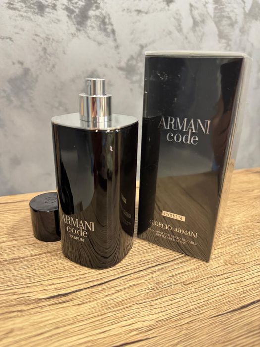 Armani Code 75ml PARFUM extract, nou, sigilat, 100% original cu verif