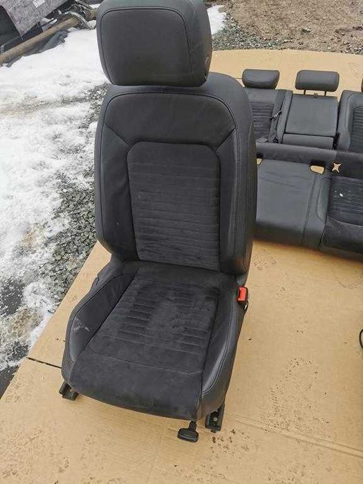 interior piele alcantara vw passat b8 break piele passat b8