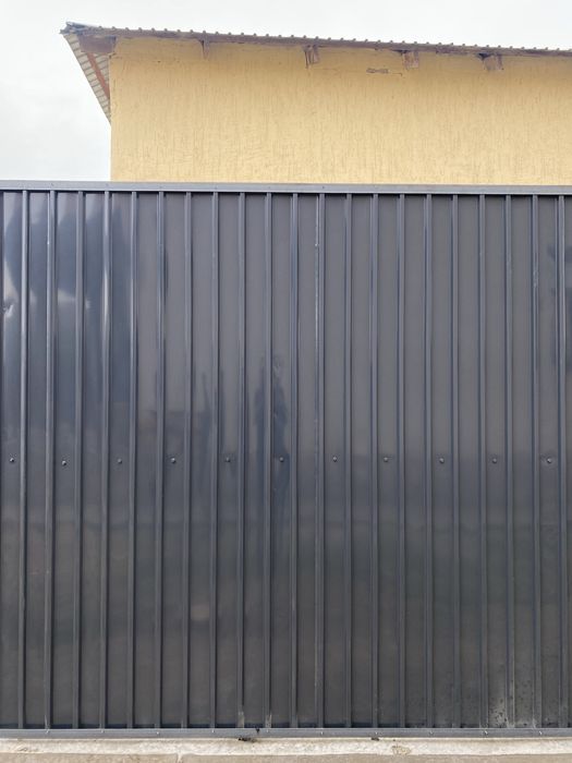 Забор с фундаментом