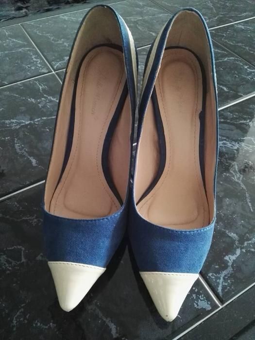 Дамски обувки - Велур и лак