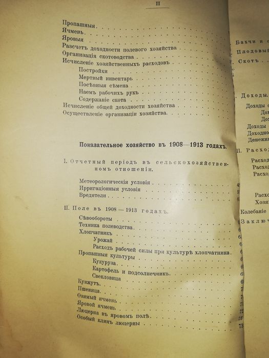 Носков "Хлопковое хозяйство в голодной степи" 1914 г.