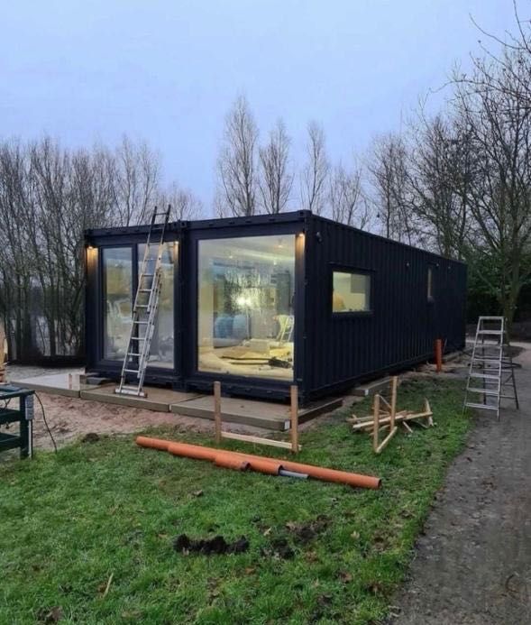 Дом для отдыха из контейнера