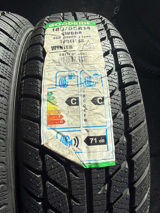 # 2x Anvelope NOI Iarna 185/65 r14 M+S - Goodride SW608