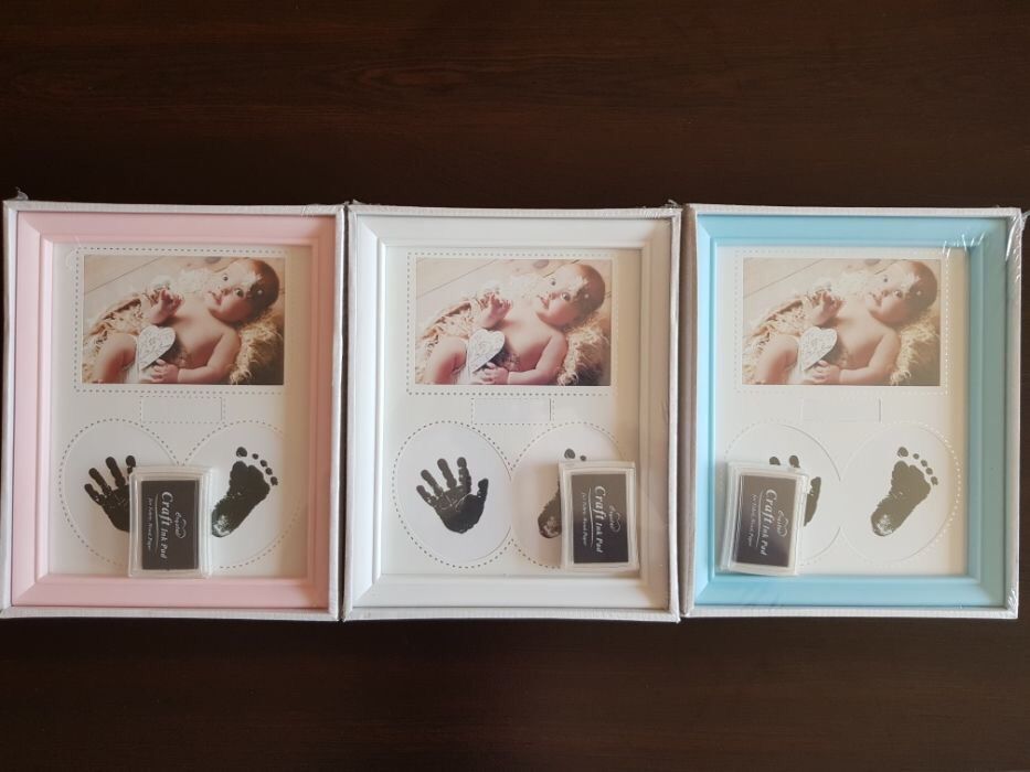 Рамка с отпечатък за бебе!