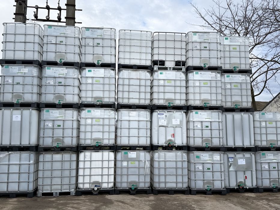 IBC 1000 L nou alimentar capac verde