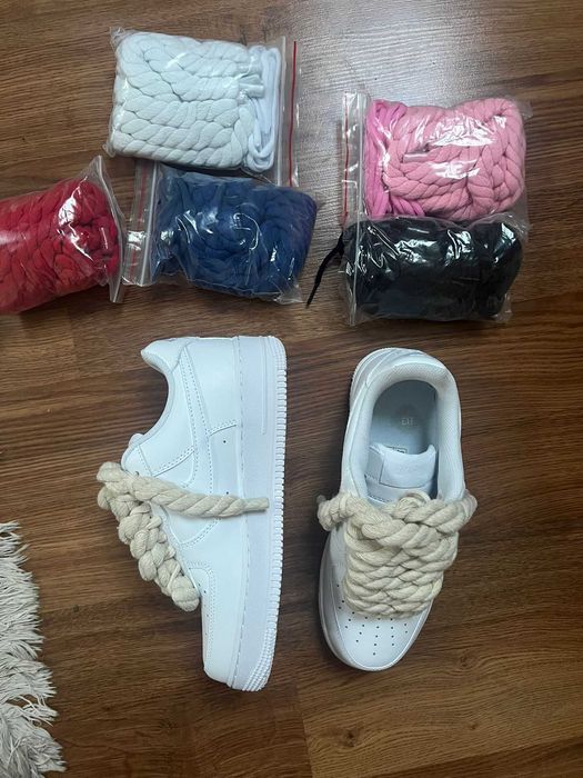 Nike air force 1+ rope laces+ toate culorile