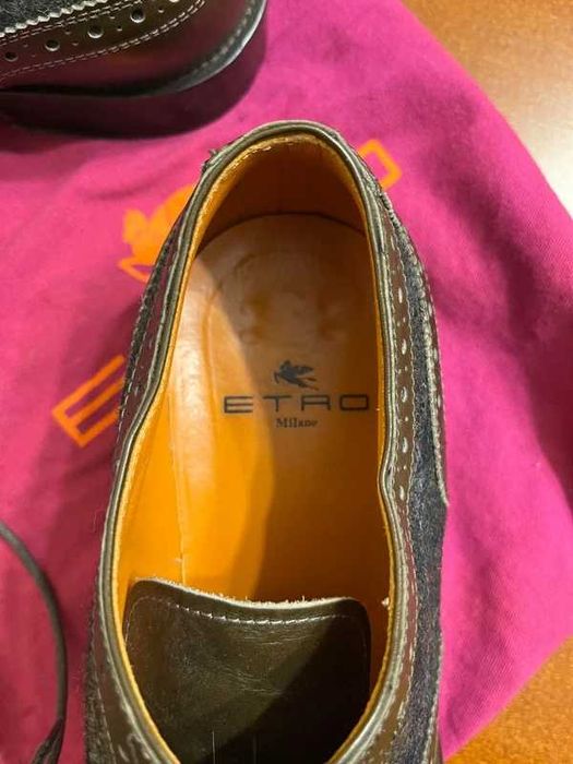 ETRO Original Size 41-42 Кожа Унисекс