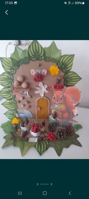 Осенние поделки  для  всех