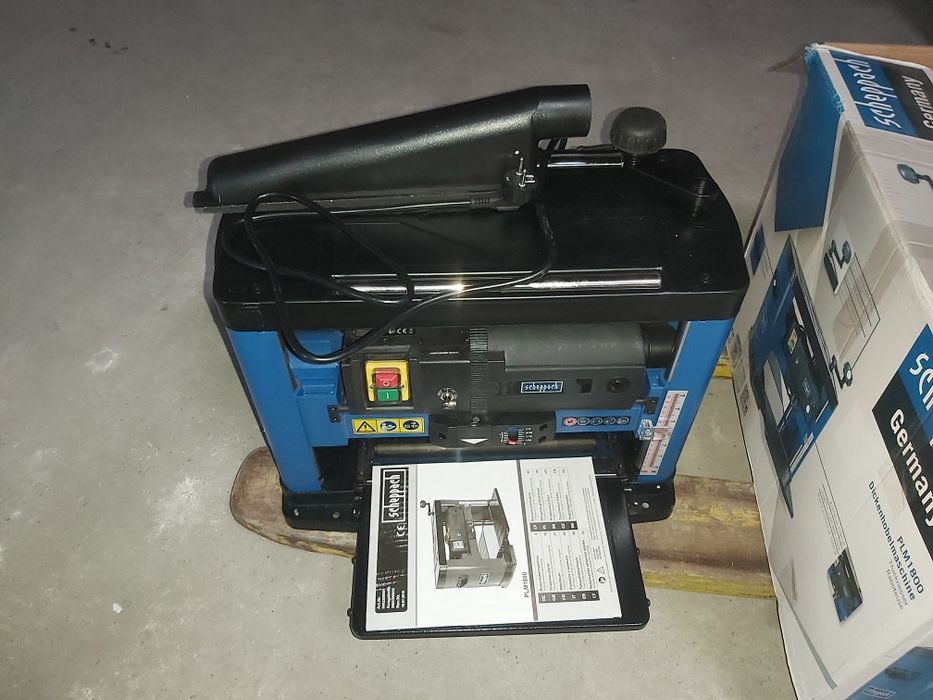 Rindea cu grosime Scheppach PLM1800 (1500 wați