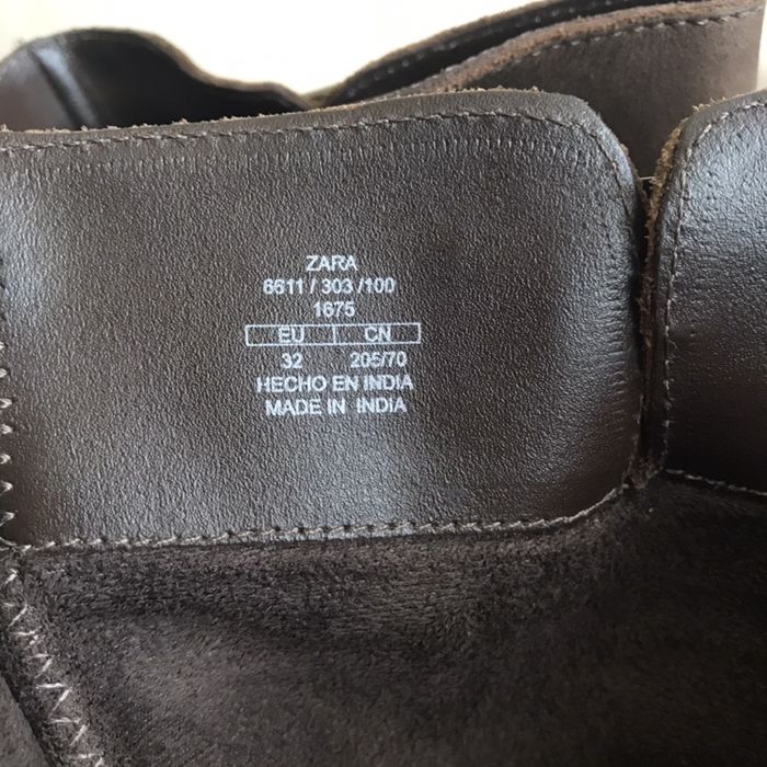 Сапожки ZARA размер 32