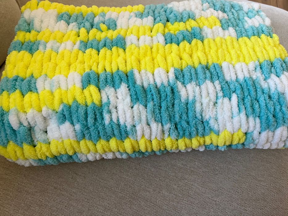 Бебешко Одеало за момче + подарък чисто нова възглавница от ИКЕА