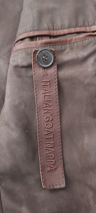 Мъжко ест.кожа сако BOSS