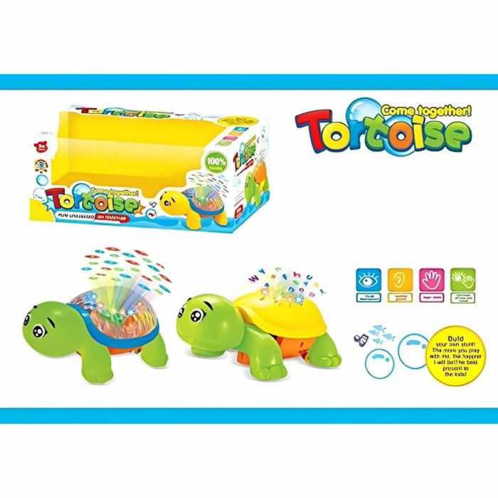 Играчка Щастлива костенурка TortToise, 3D мигащи светлини, Музика