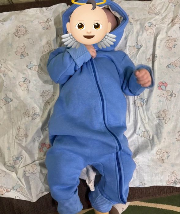 Ромпер слип на флисе