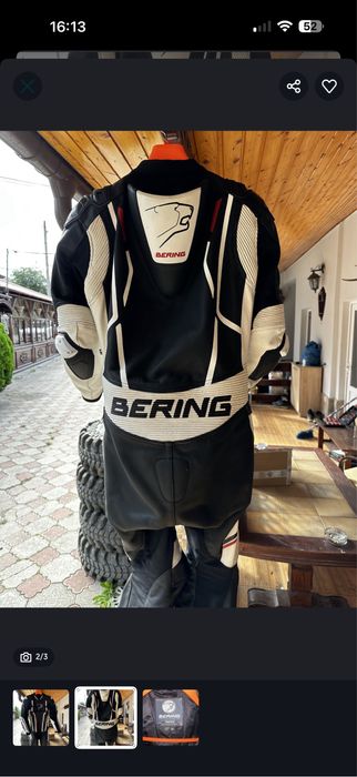 Costum moto bering