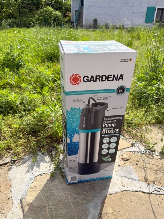 Потопяема помпа Gardena 6100 / 5 на един месец
