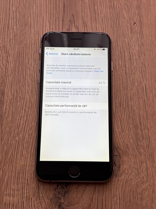 iPhone 6 Space Grey - 64GB - Liber de rețea / Fără iCloud