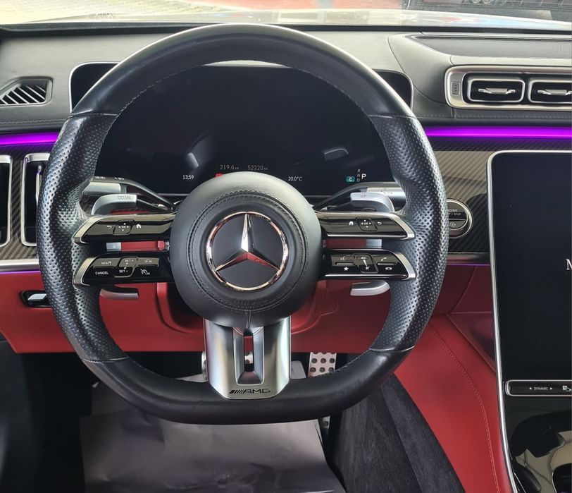 AMG Амг Приставка волан Mercedes капак W223 W290 S G GT GLE GLS