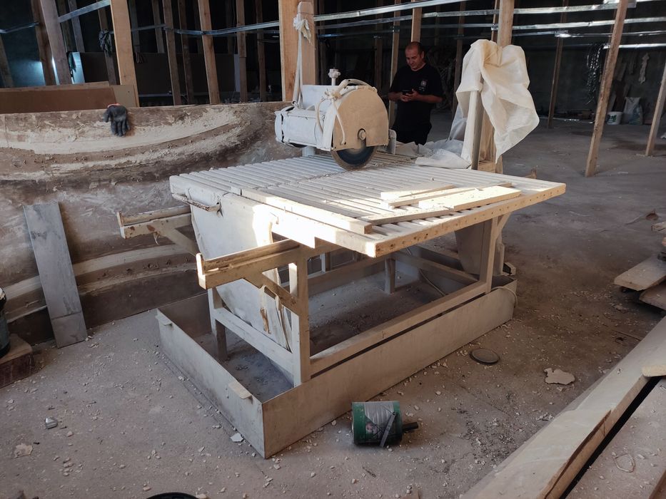 Станок для мрамор, гранит, травертин