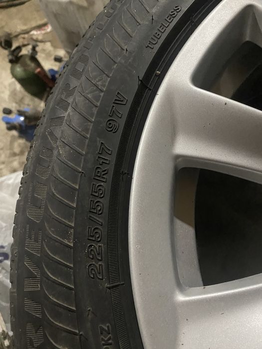 Диски в сборе на BMW 528 i