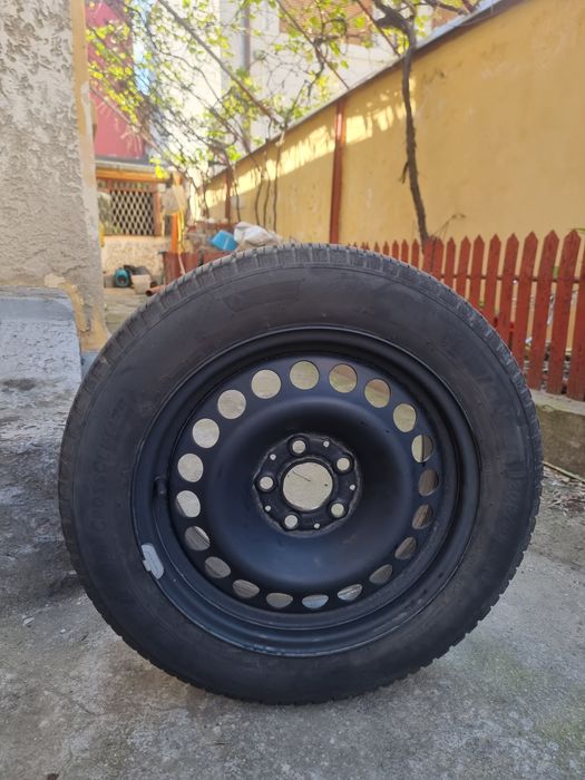 Vand 4 jante tabla + cauciucuri all-season 205 55 r16 5x112