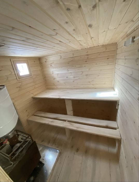 Баня каркасная 4/2,1м