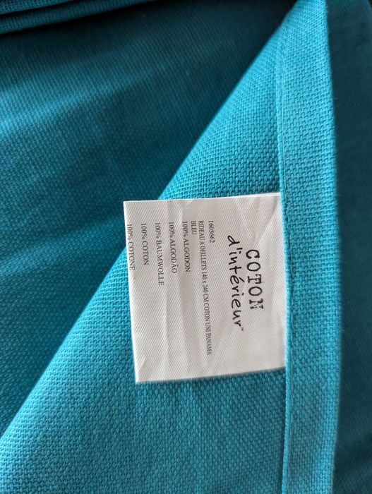 Set draperie Coton d'interieur semiopaca bumbac 140x240 cm - Roz