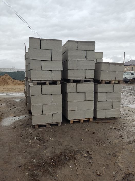 Газоблок кирпич Д700 без посредников г. Павлодар