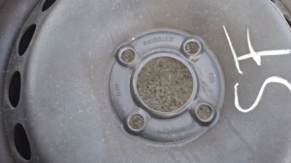 Jante tablă R15 ET40 cu anvp 185/65 R15 Bridgestone