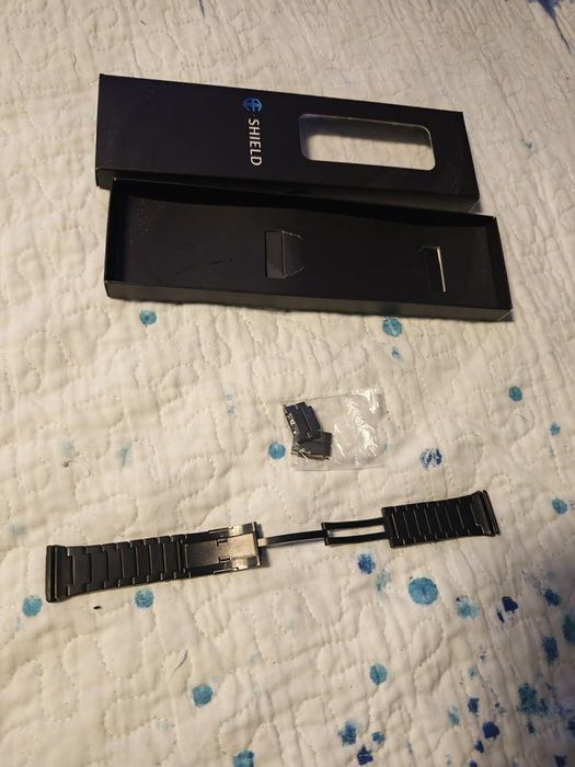 Метална каишка за Huawei Watch GT 5 Pro 46mm TITANIUM GREY