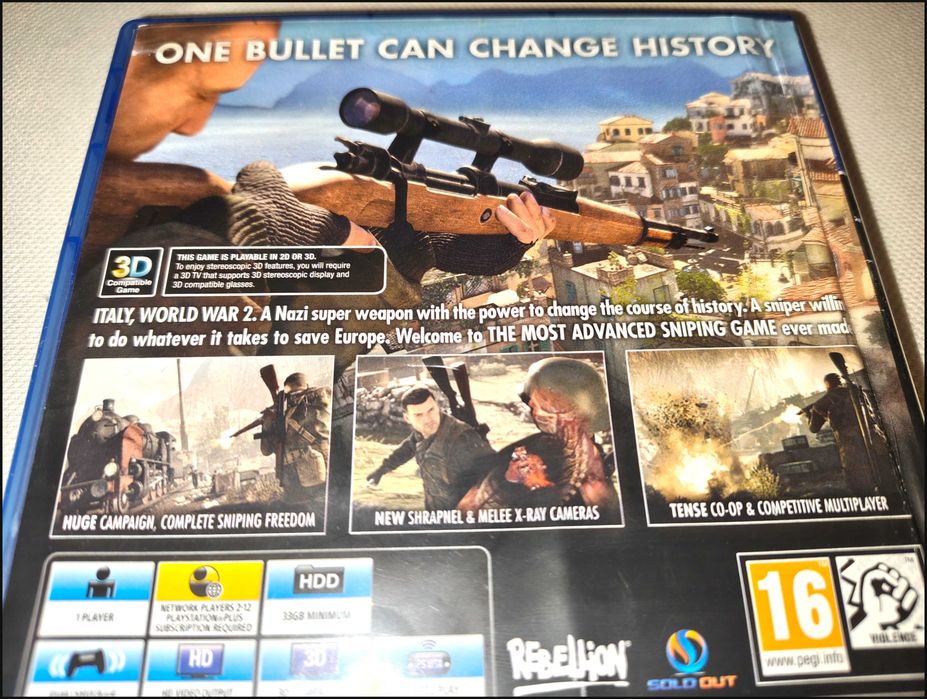 Sniper Elite 4 PS4 PlayStation 4
