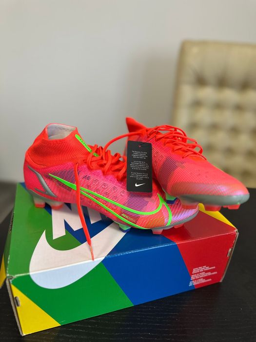 Nike Mercurial Superfly 8 Elite FG Bright Crimson Indigo Burst Unisex