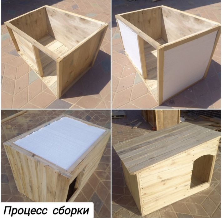 Утепленная Будка для собаки