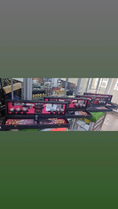 Шашлычные наборы подарочные