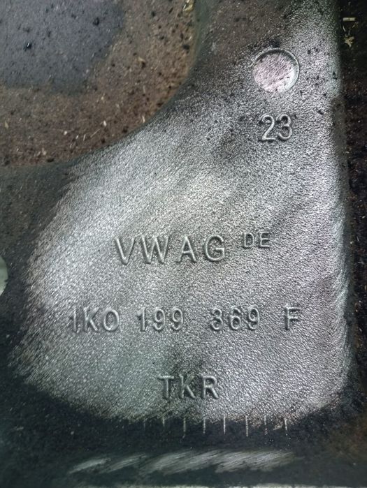 Jug cadru motor 1.9 tdi bru 1K0199369f Audi A3 8P/8PA [facelift] [200