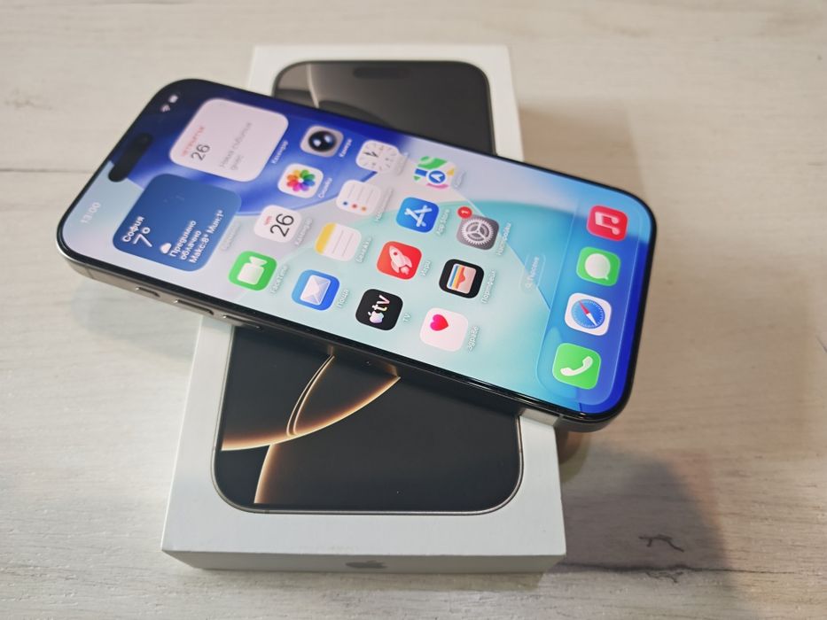 Като нов iPhone 16 Pro Max 512 GB Natural