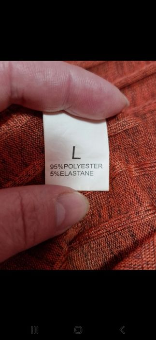 Rochie casual cu mâneci lungi cărămizie