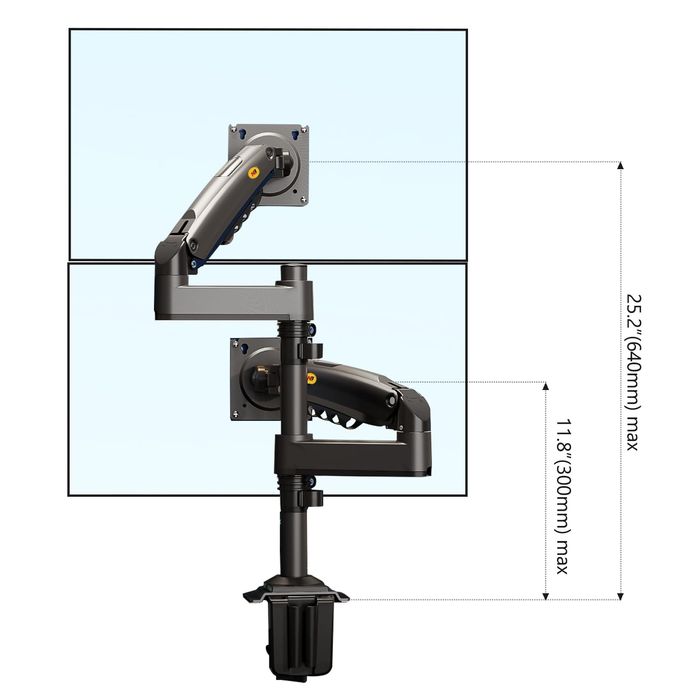 Nb h180  От17-до32 Настольная  для монитора/ nb / north bayou / mani