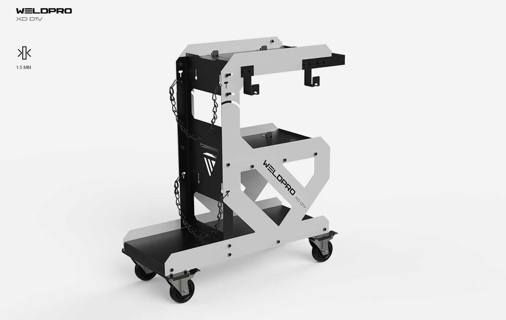 Количка за заваръчни апарати WELDPRO