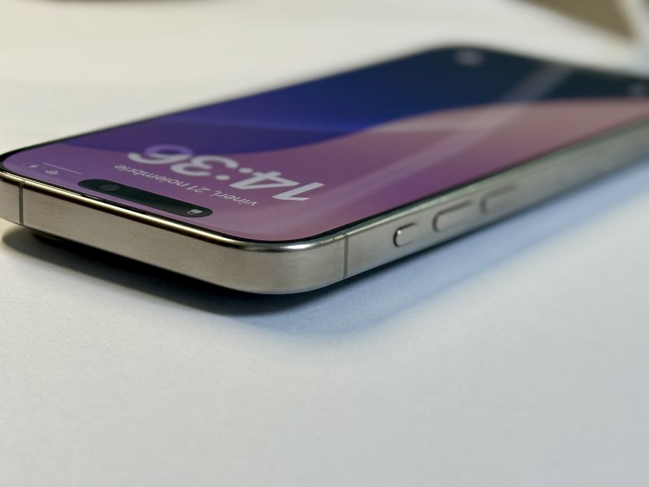 iPhone 15 Pro 128GB ca Nou Natural Titanium 85% Neverlocked