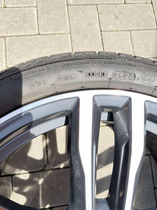 BMW Джанти style 704m с нови гуми БМВ BRIDGESTONE TURANZA 19