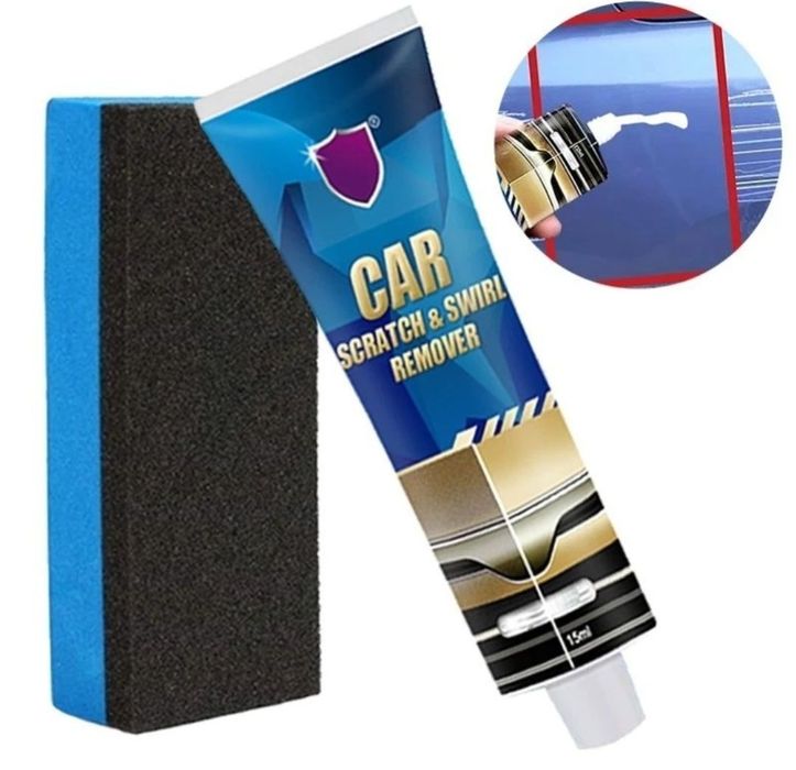 Tub Polish Set indepartare zgârieturi auto/ Tub 60ml + Laveta + burete