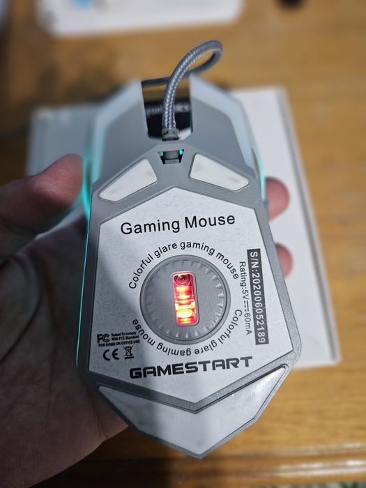 Mouse Gaming Gamestart White 5V 60 mA color